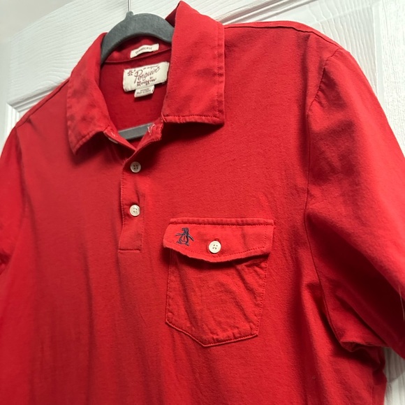 Men’s Original Penguin Polo Shirt Medium - Picture 2 of 6